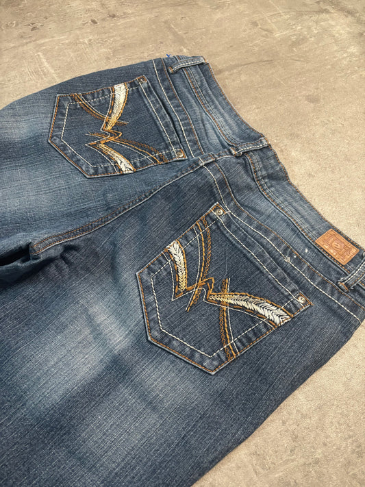 l.e.i bootcut jeans / L