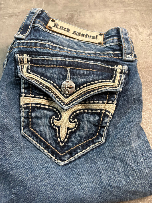 Rock Revival straight Jeans / W28