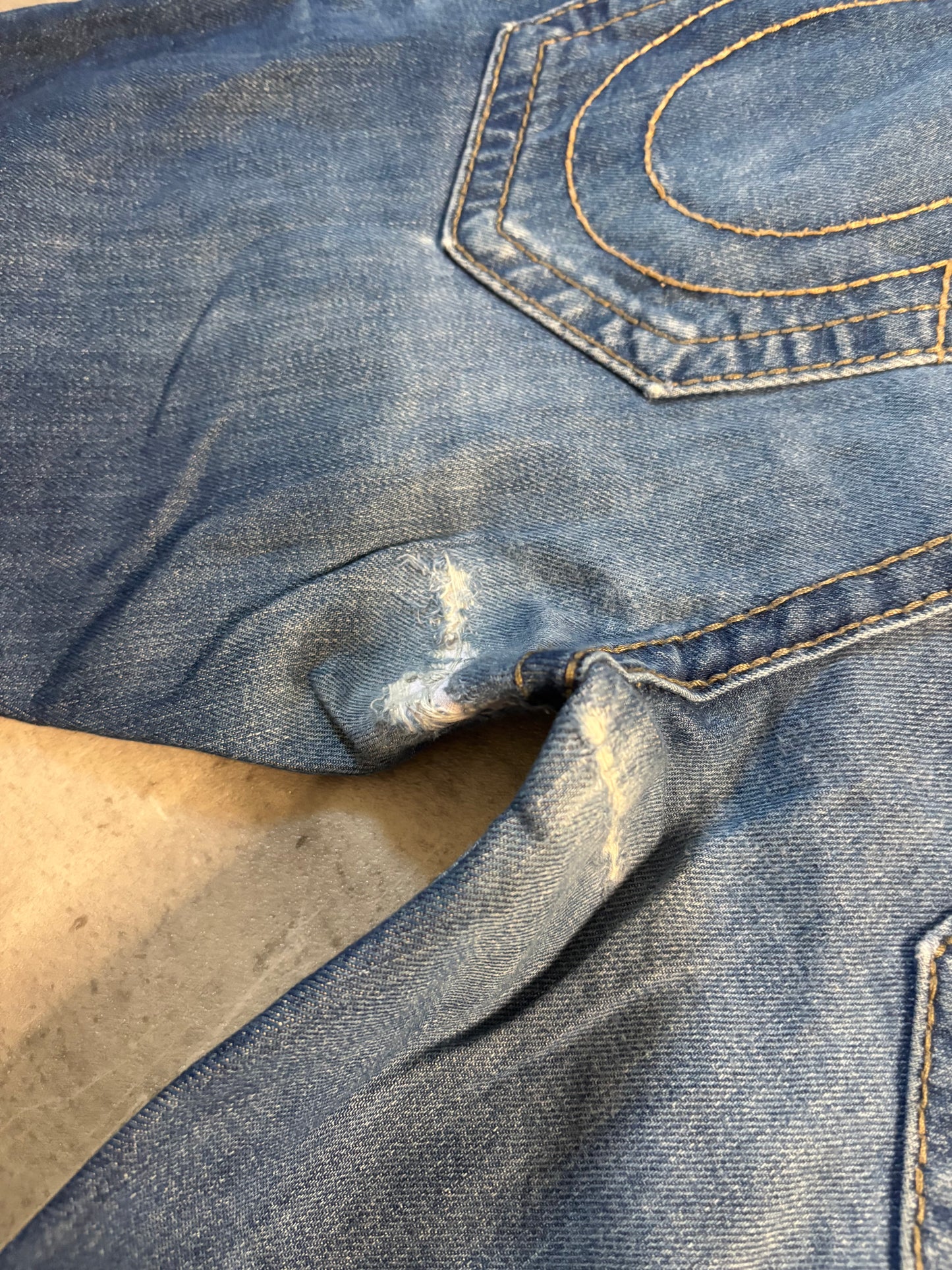 True Religion straight jeans / W34