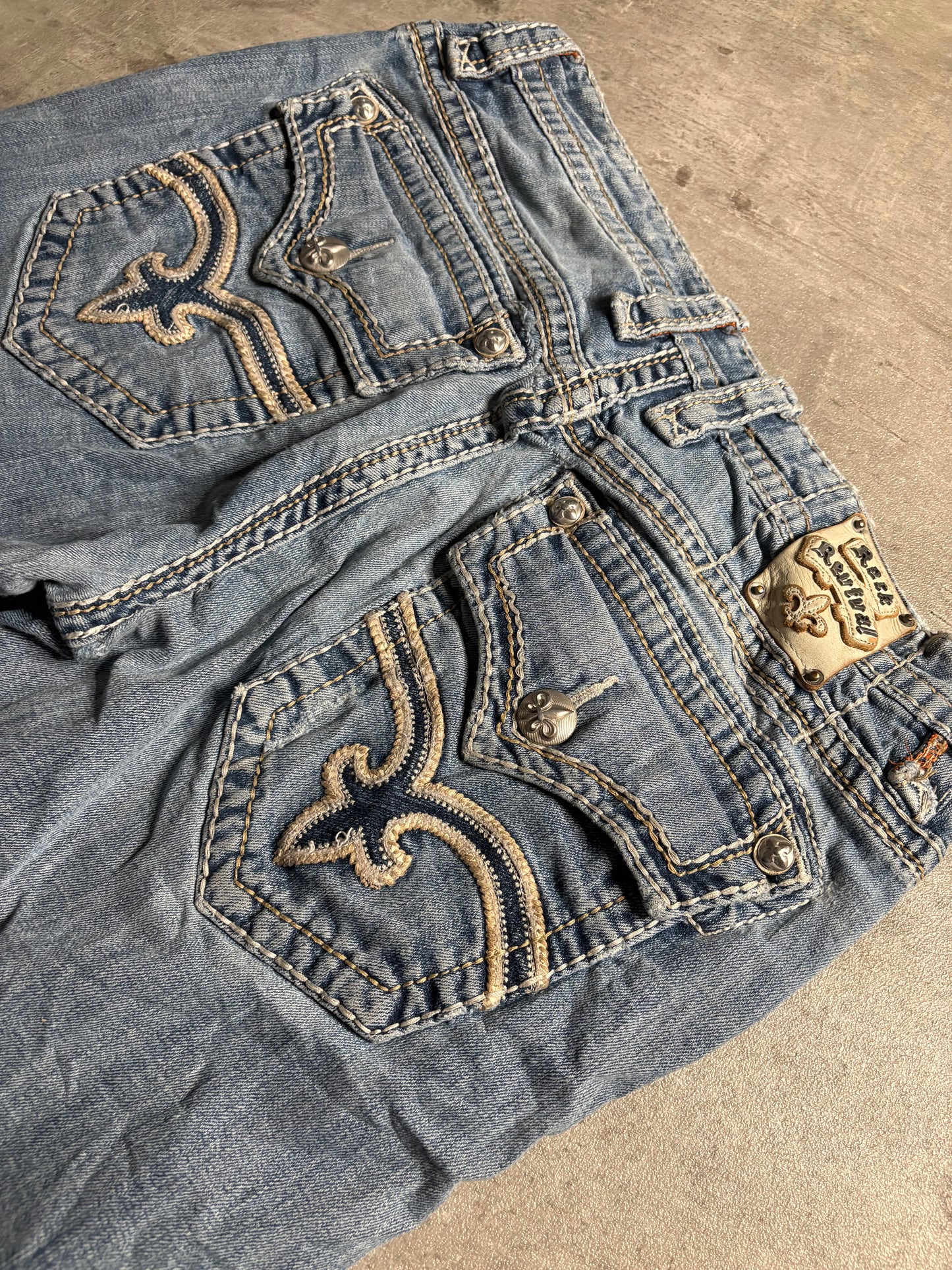 Rock revival straight jeans / W34