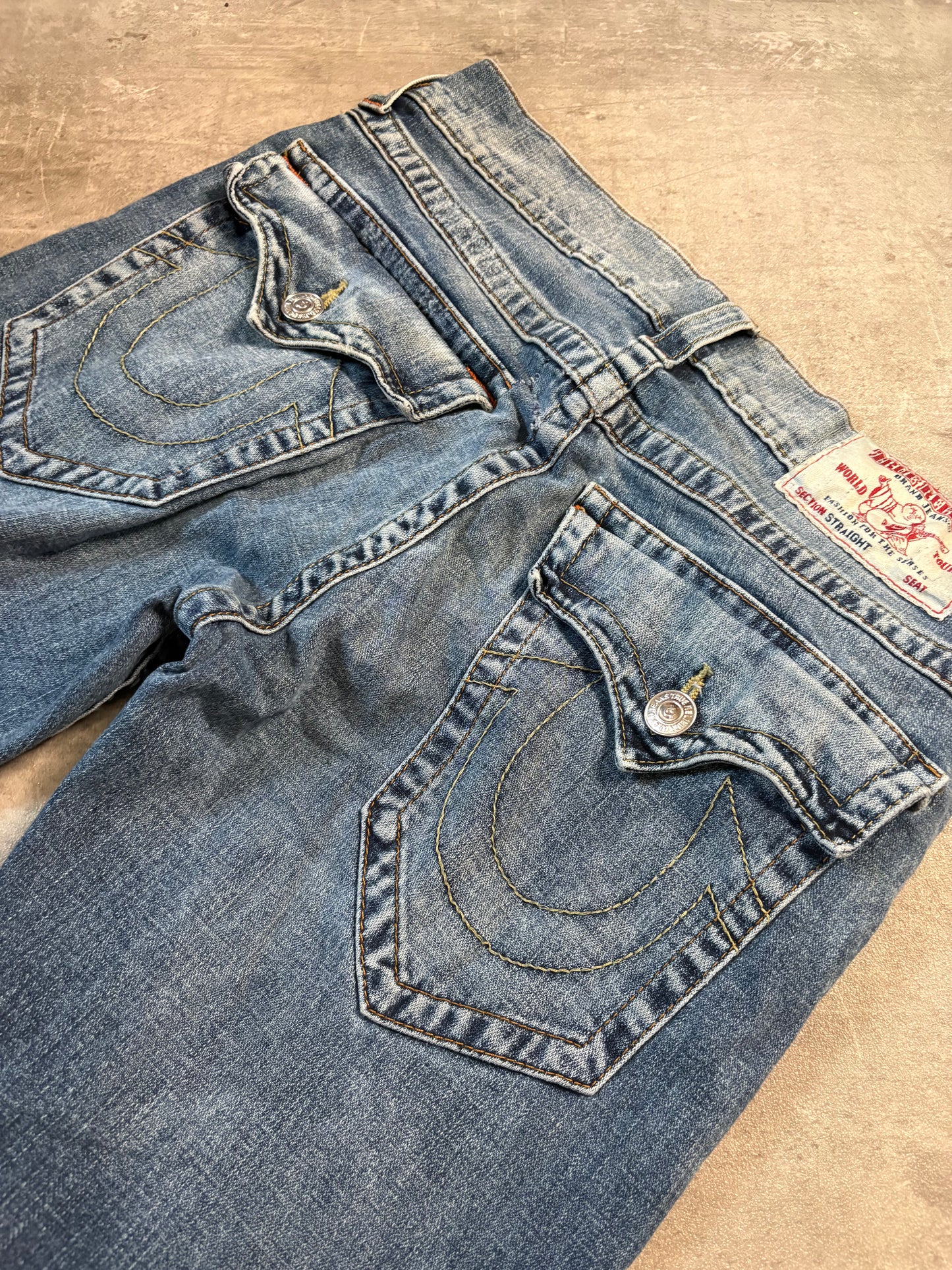 True Religion straight jeans / W32