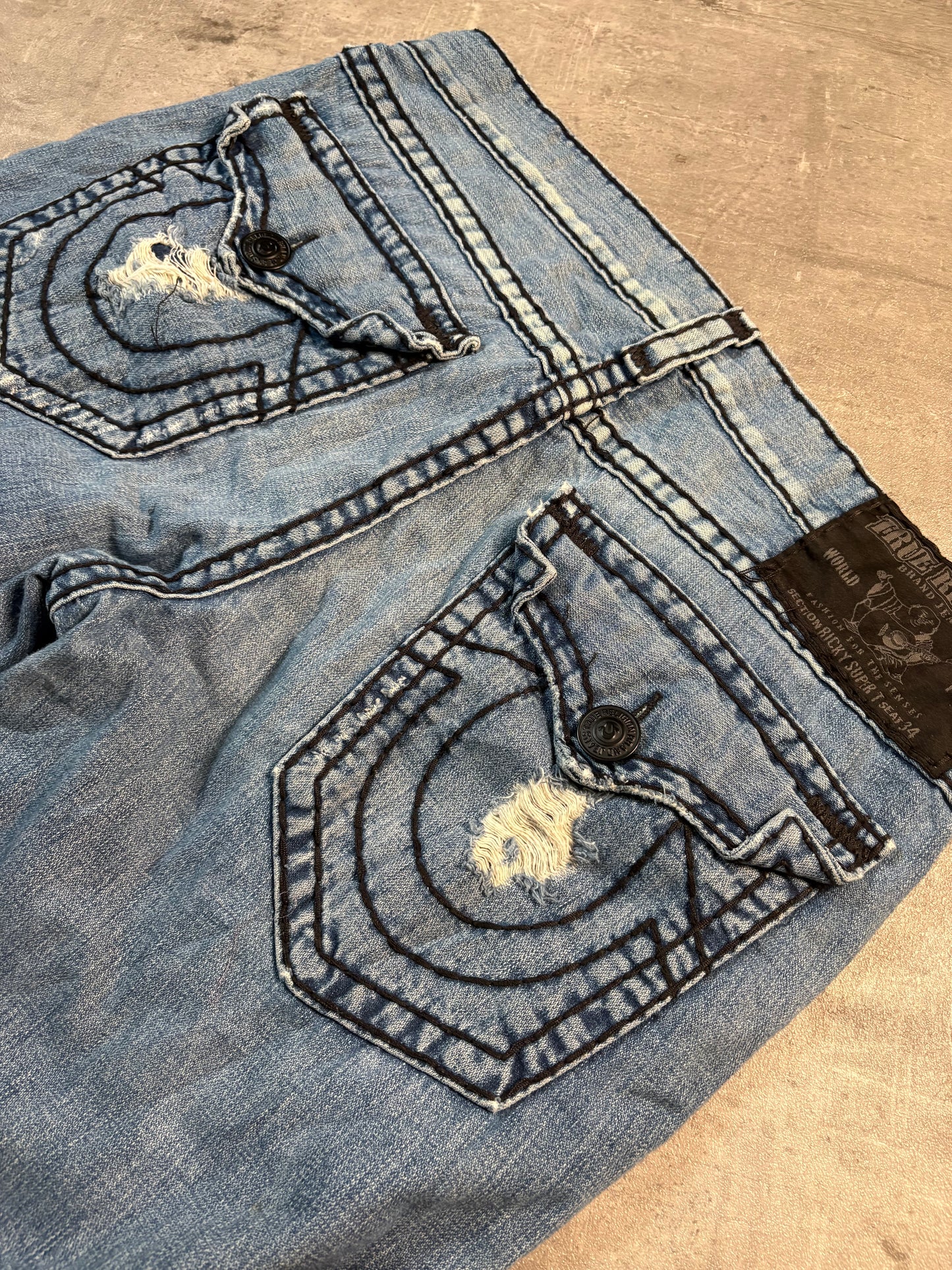True Religion straight jeans / W36