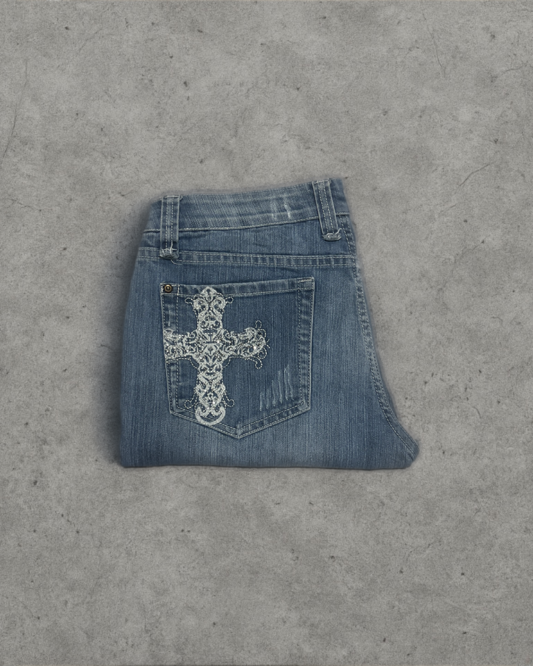 Unbranded straight jeans / Size L