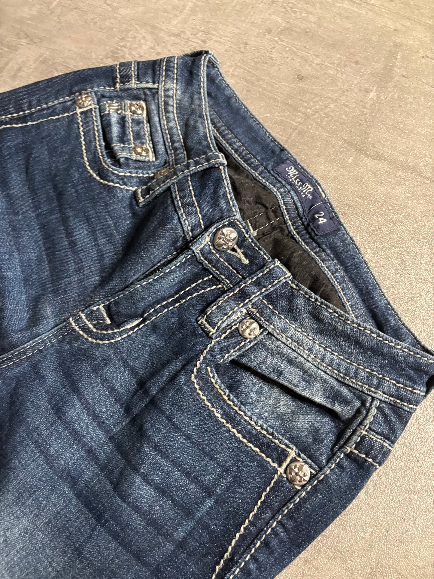 Miss me bootcut jeans / W24
