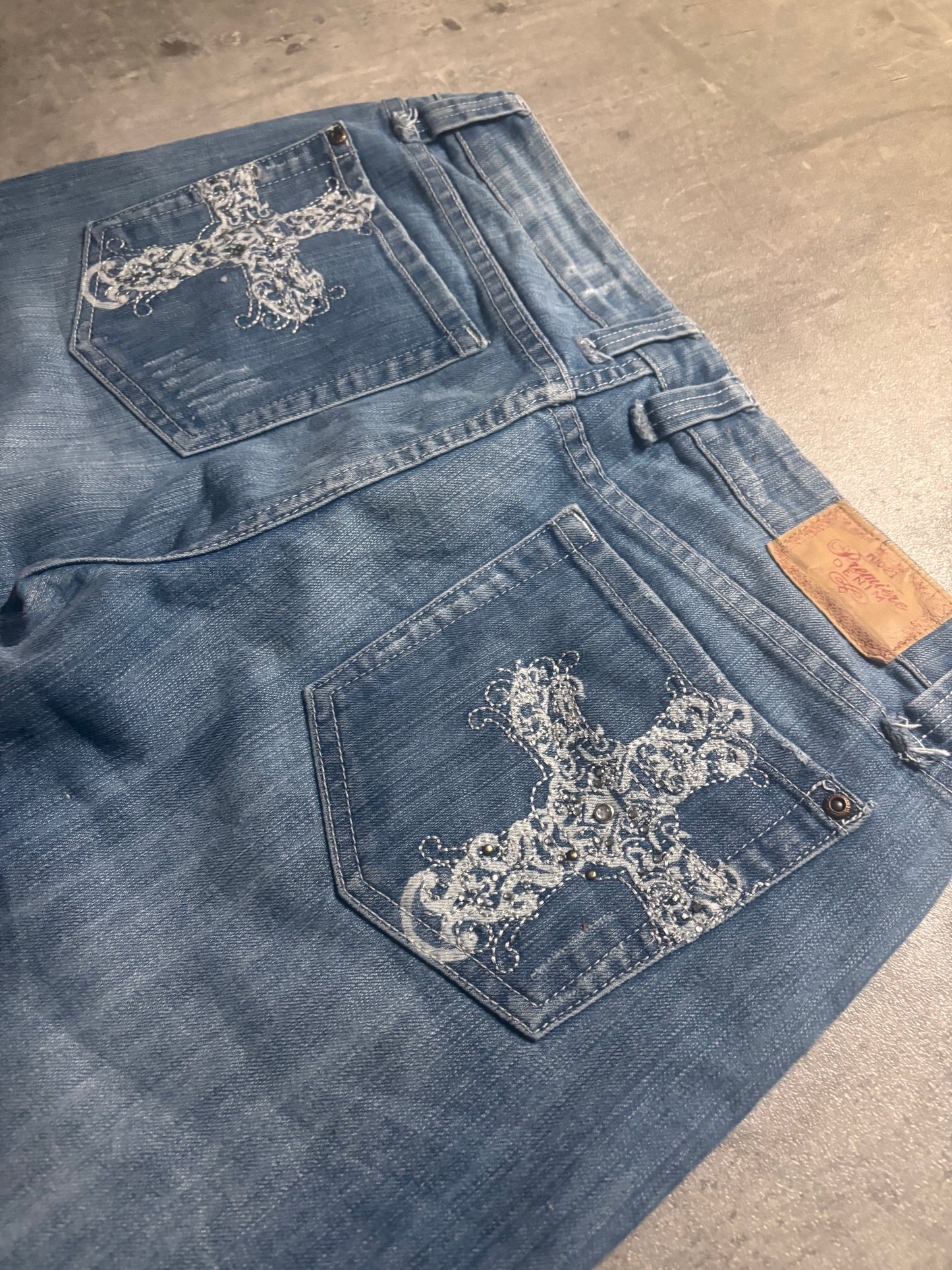 Unbranded straight jeans / L