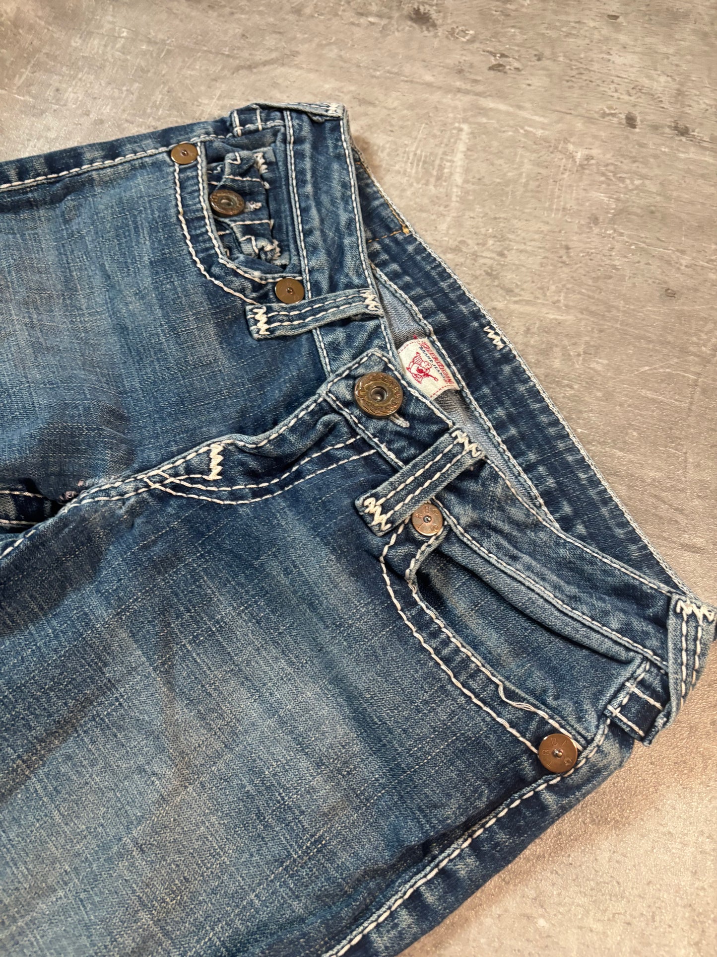 True Religion bootcut/straight jeans / W27