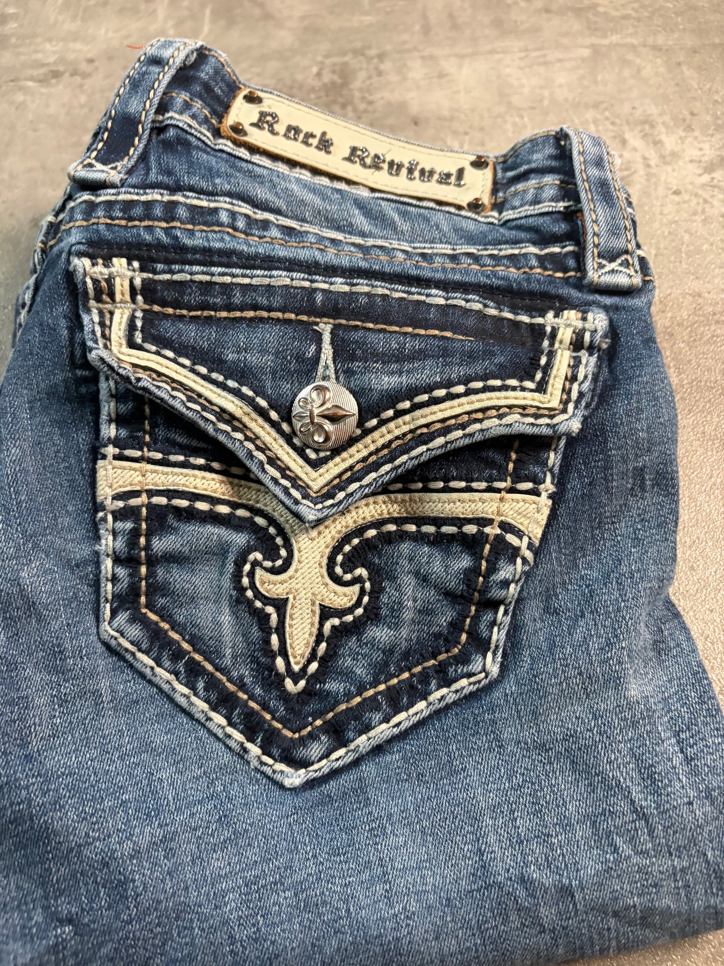 Rock Revival straight Jeans / W28