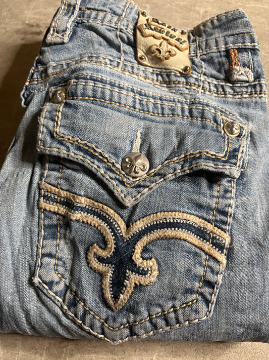 Rock revival straight jeans / W34