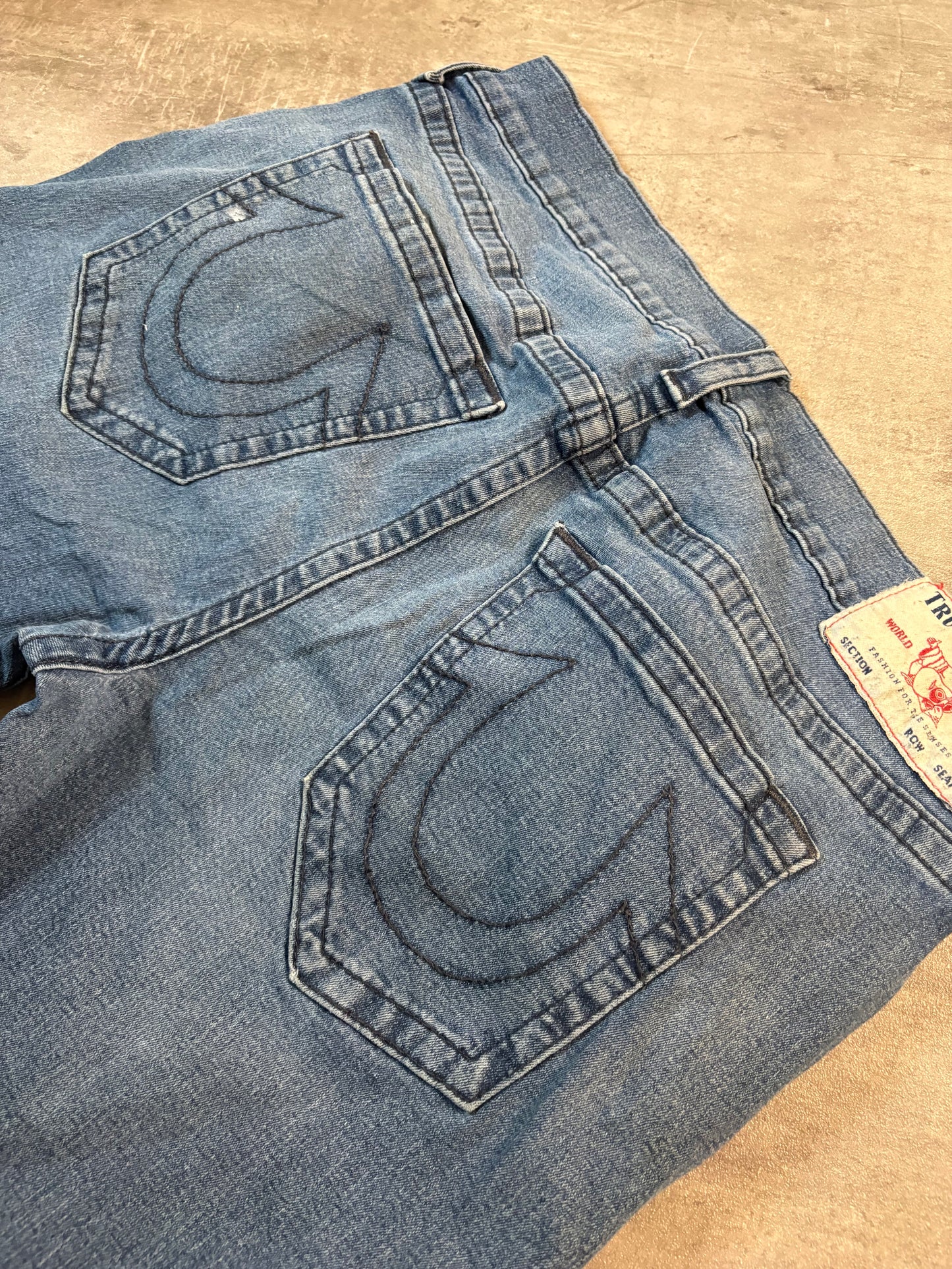 True Religion straight jeans / W35