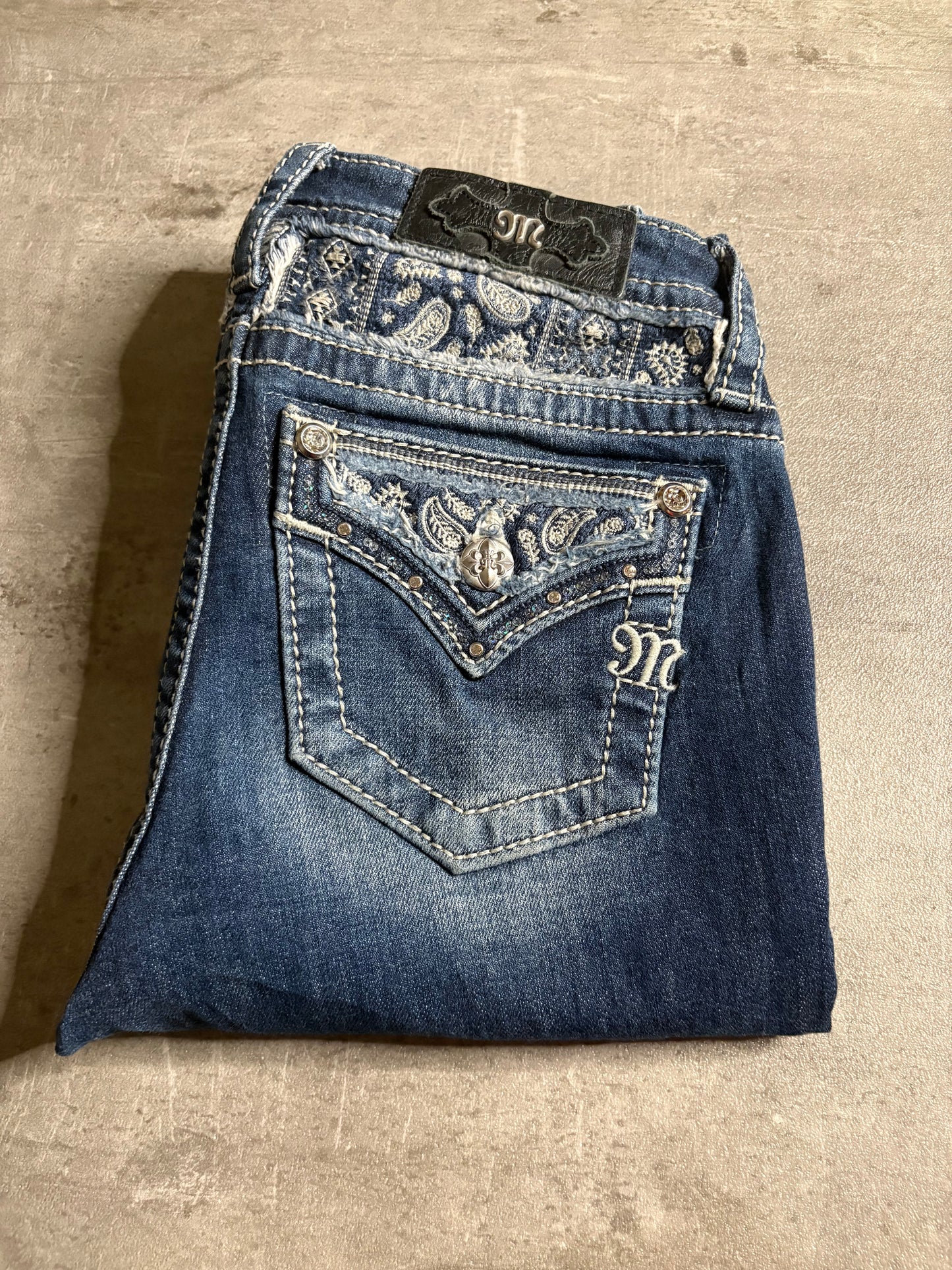 Miss me bootcut jeans / W24