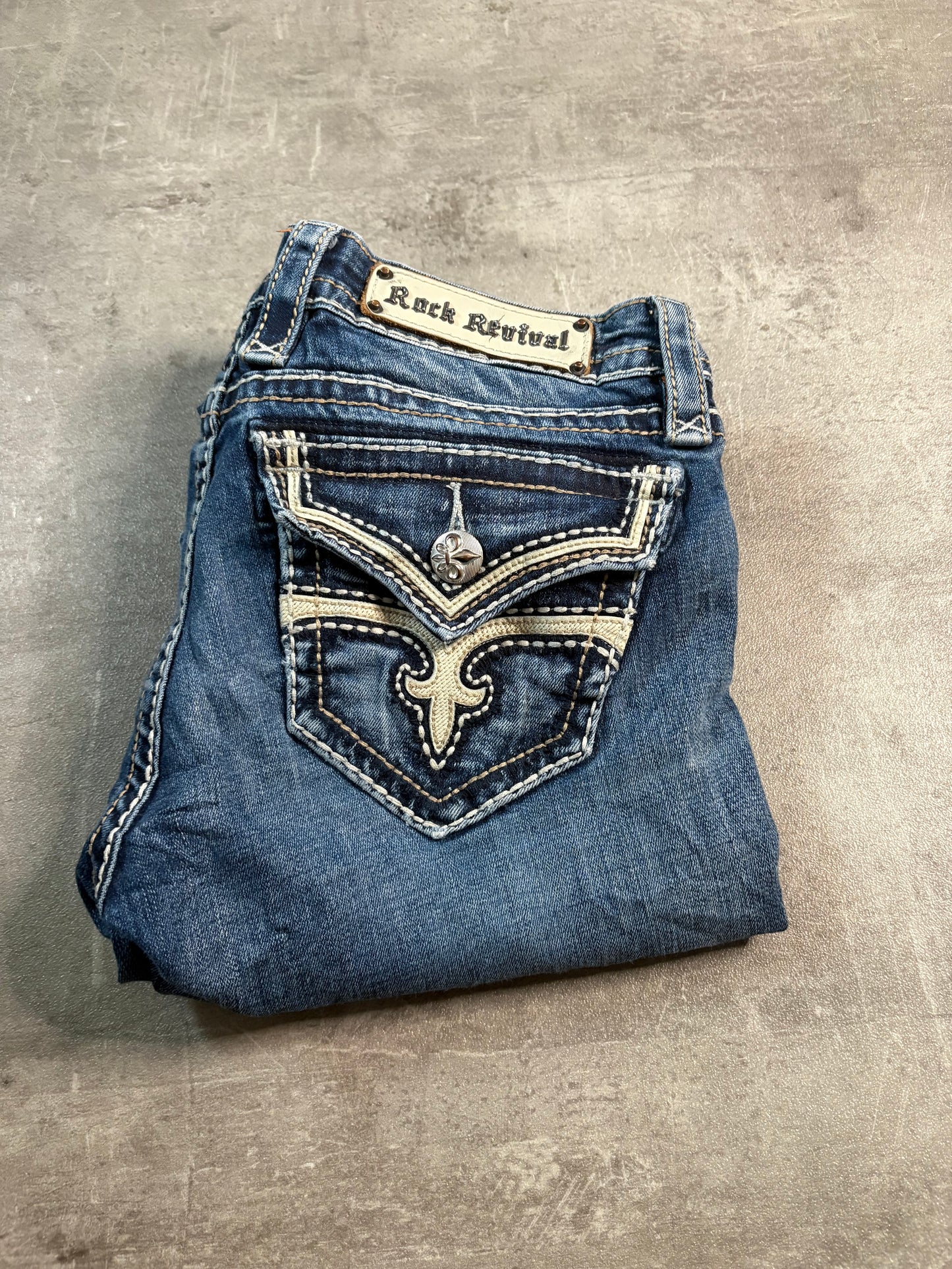 Rock Revival straight Jeans / W28