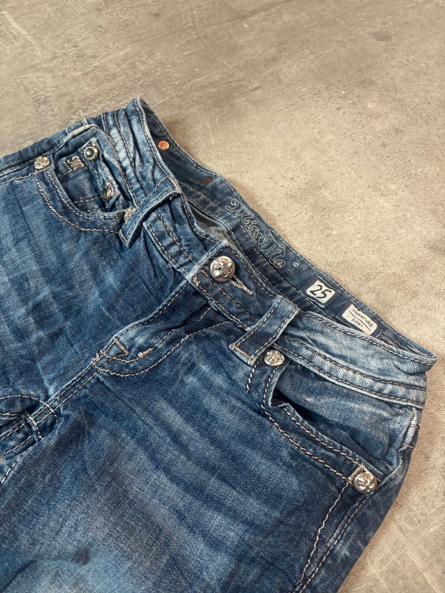 Miss me bootcut jeans / W25