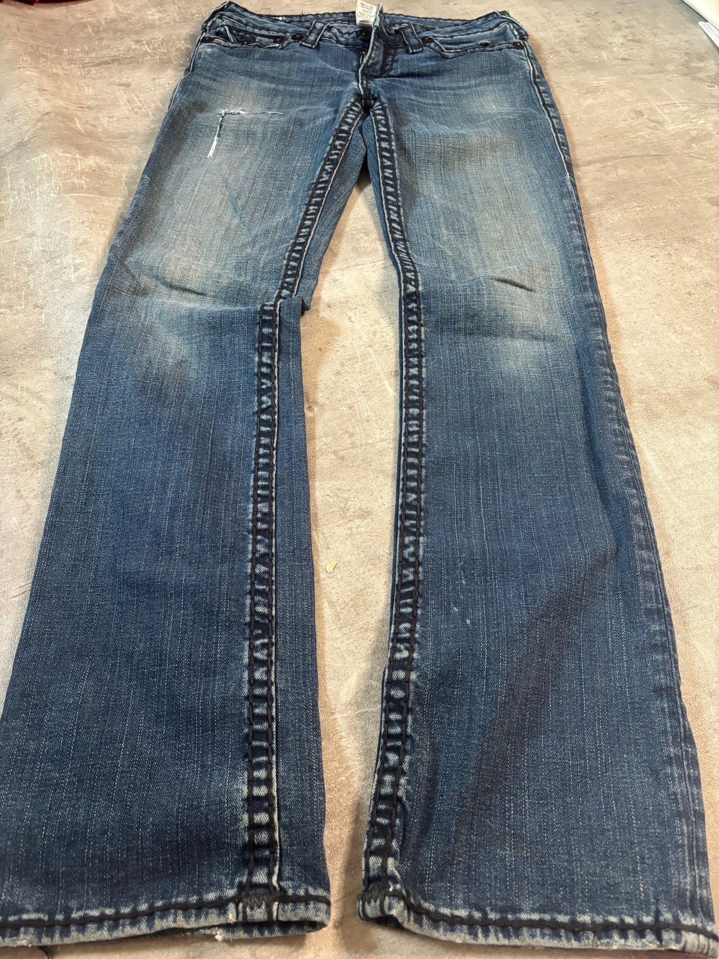True religion bootcut/straight jeans / W30