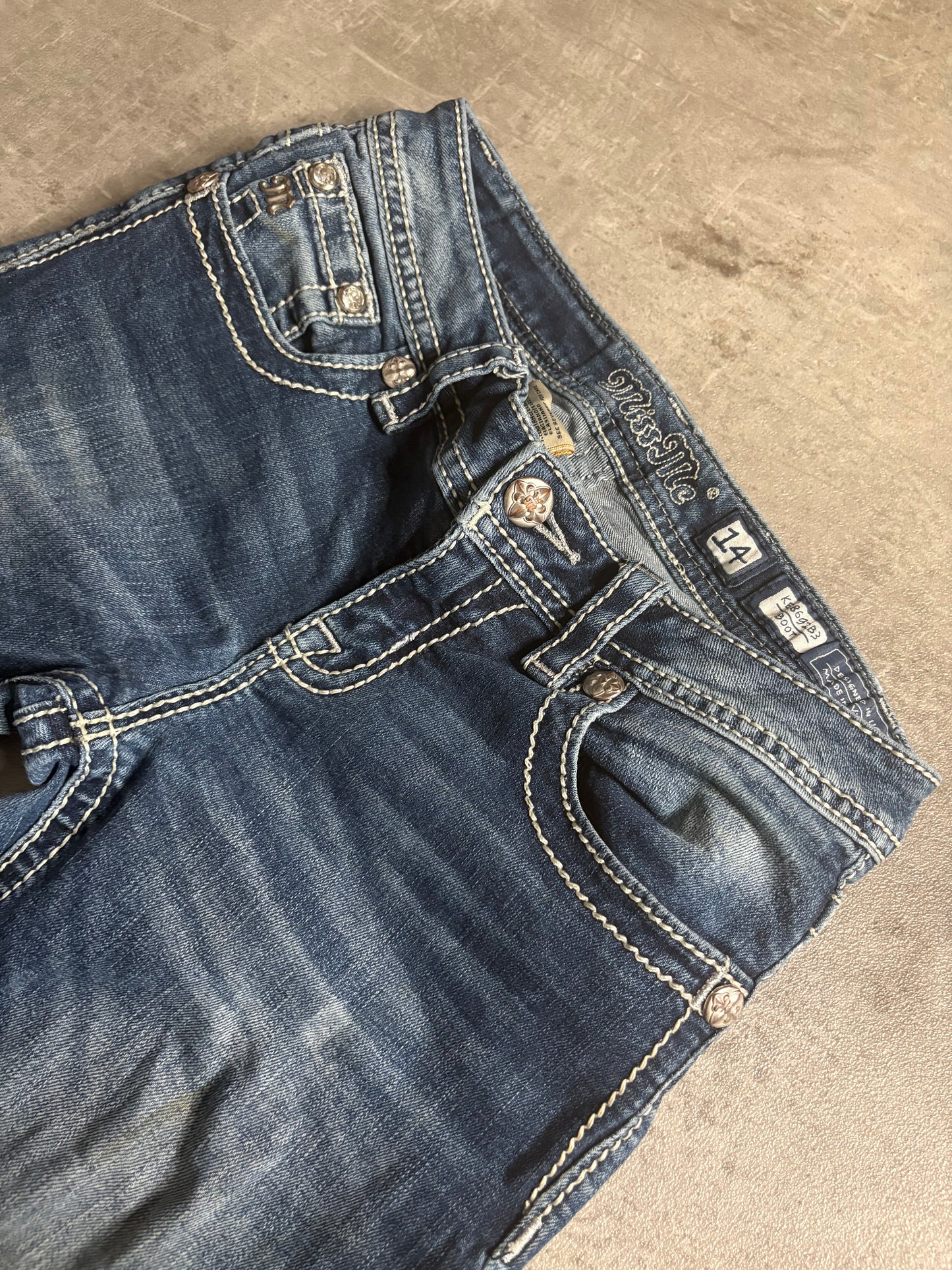 Miss me bootcut jeans / W14