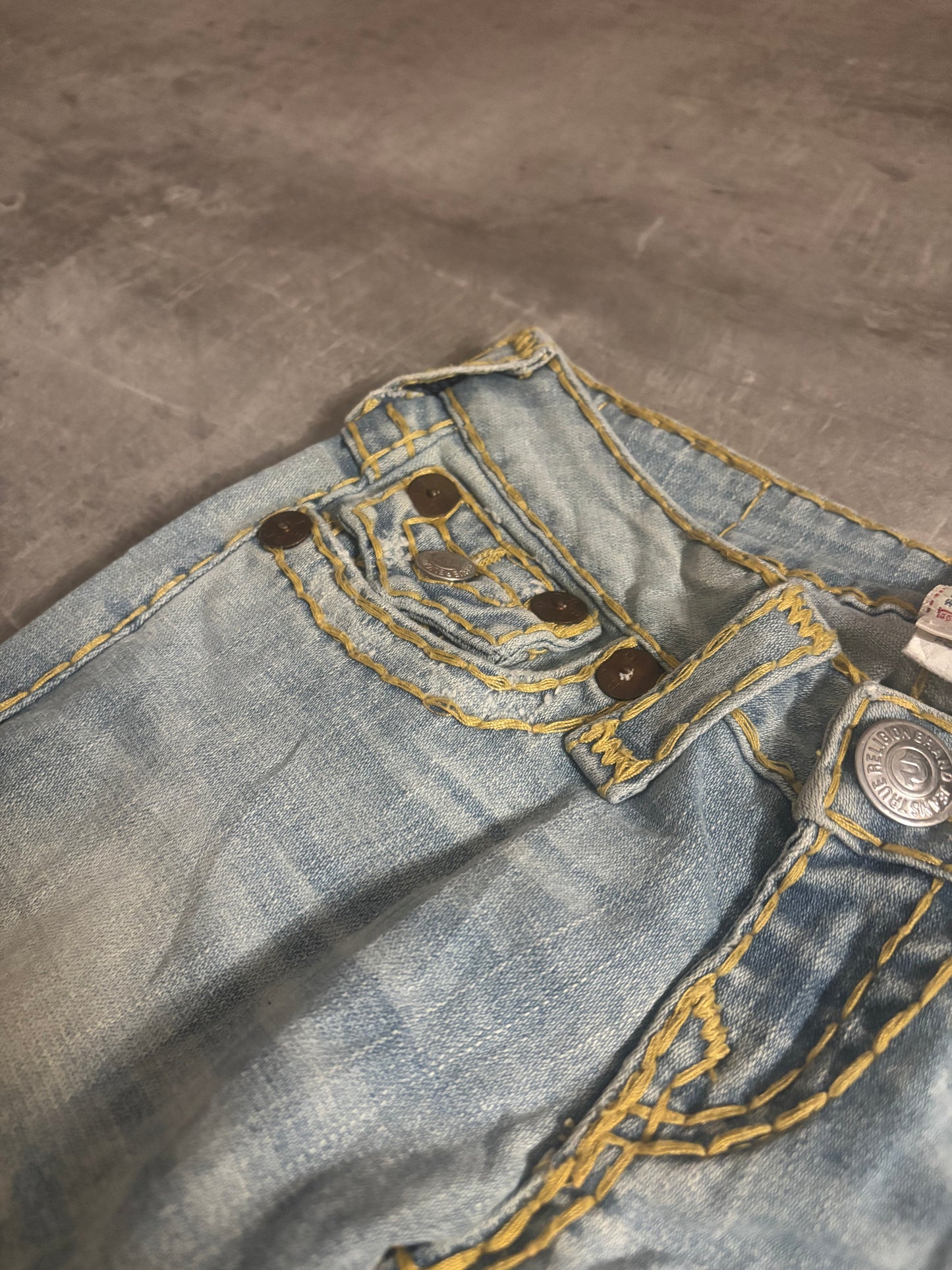 True religion straight jeans / W25 (XS)