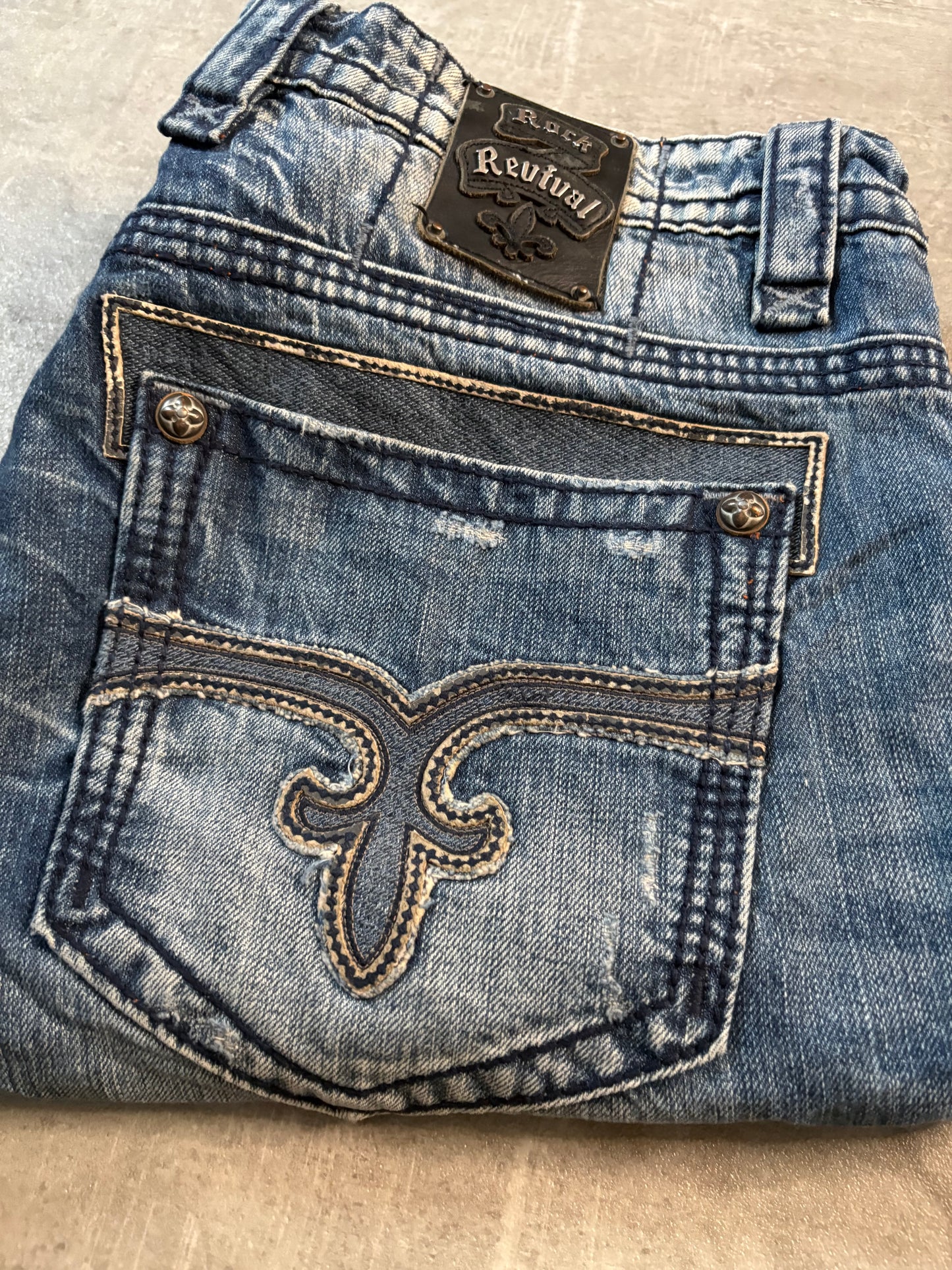 Rock Revival straight jeans / W38