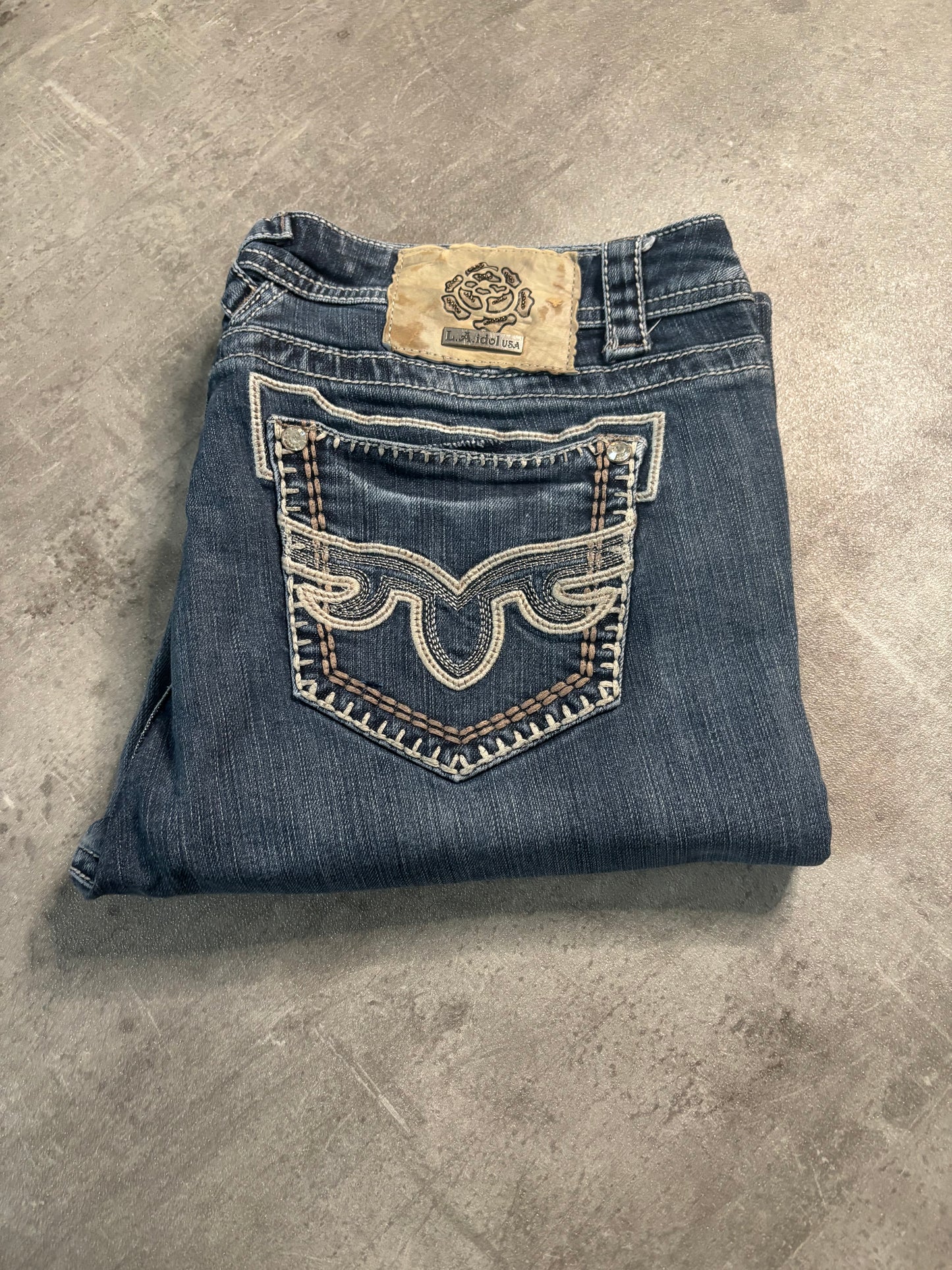 L.A idol usa bootcut jeans / L-XL