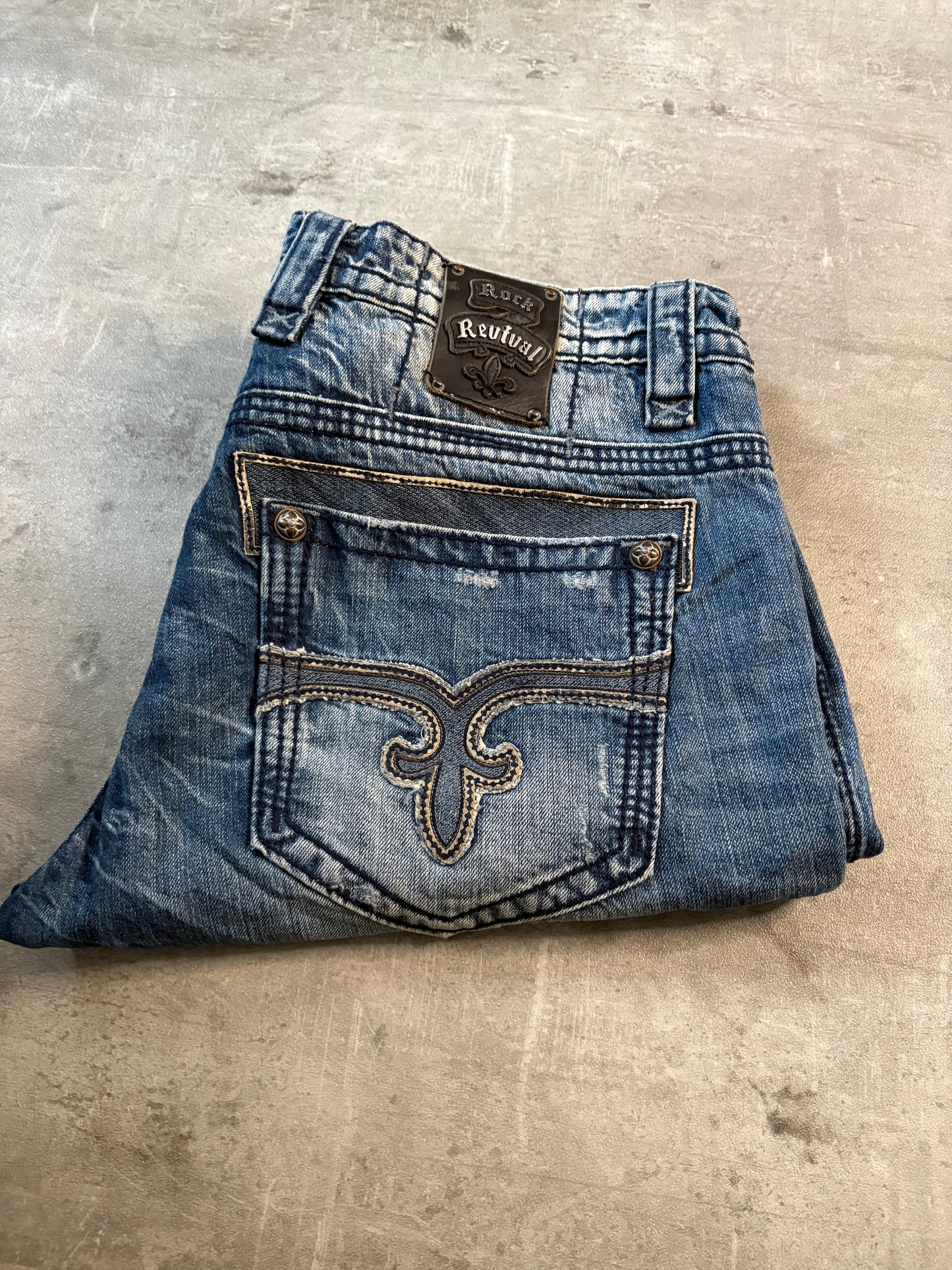 Rock Revival straight jeans / W38