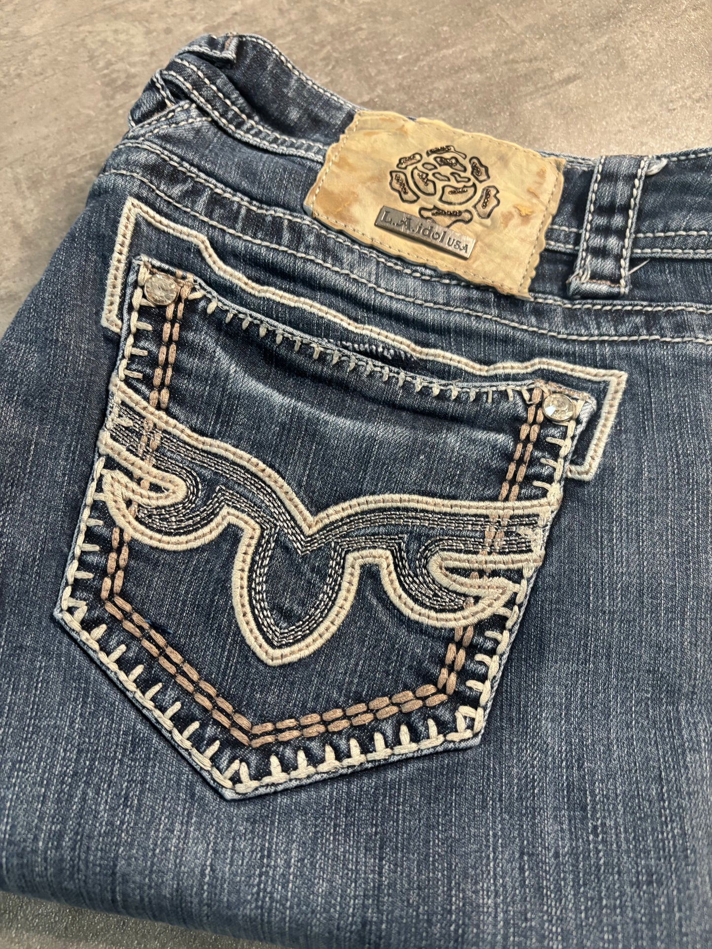 L.A idol usa bootcut jeans / L-XL