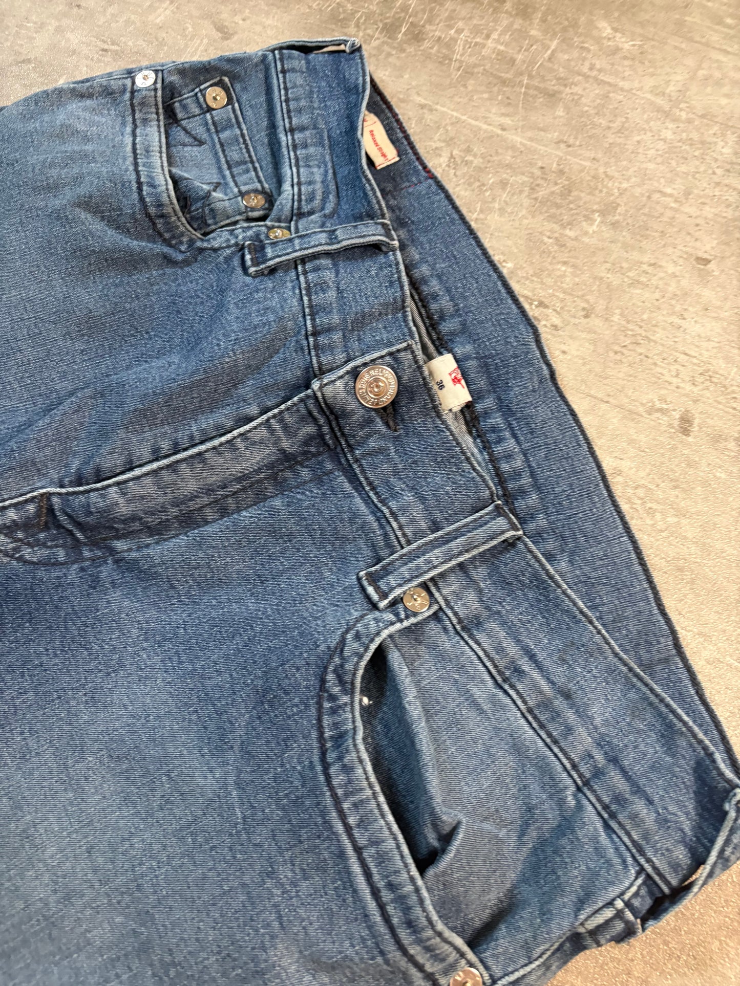 True Religion straight jeans / W35