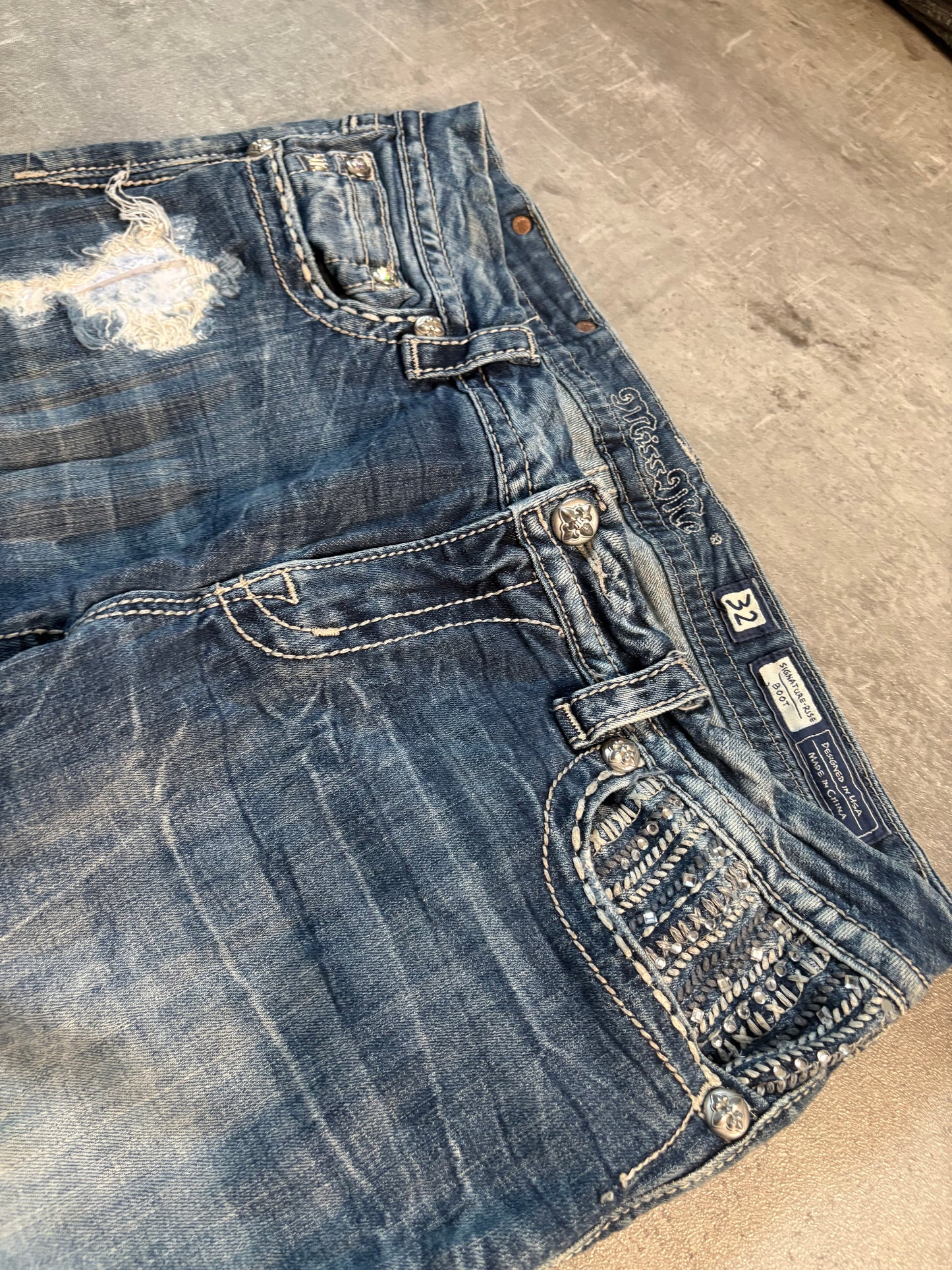 Miss me bootcut jeans / W32