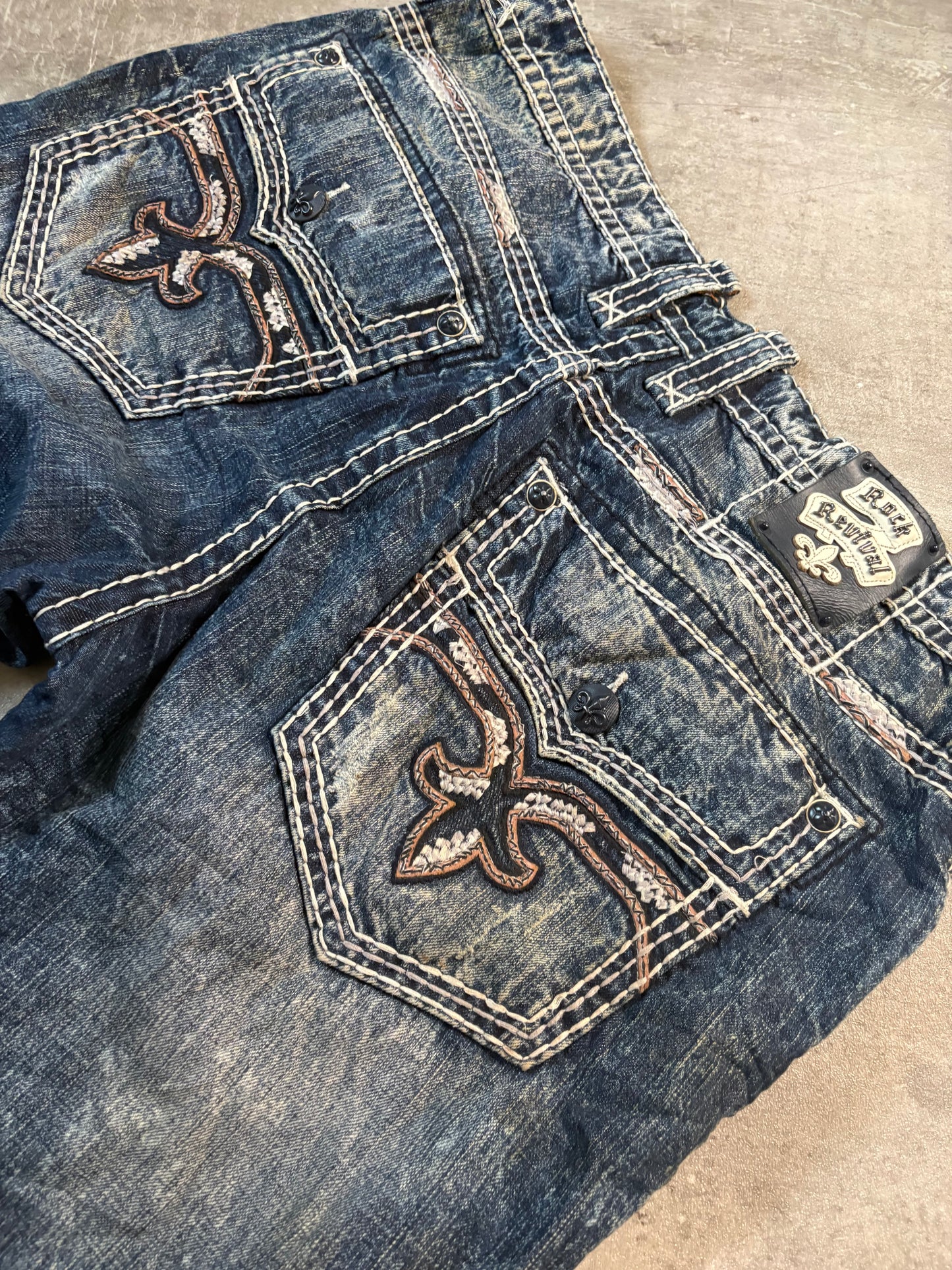 Rock Revival straight jeans / W38