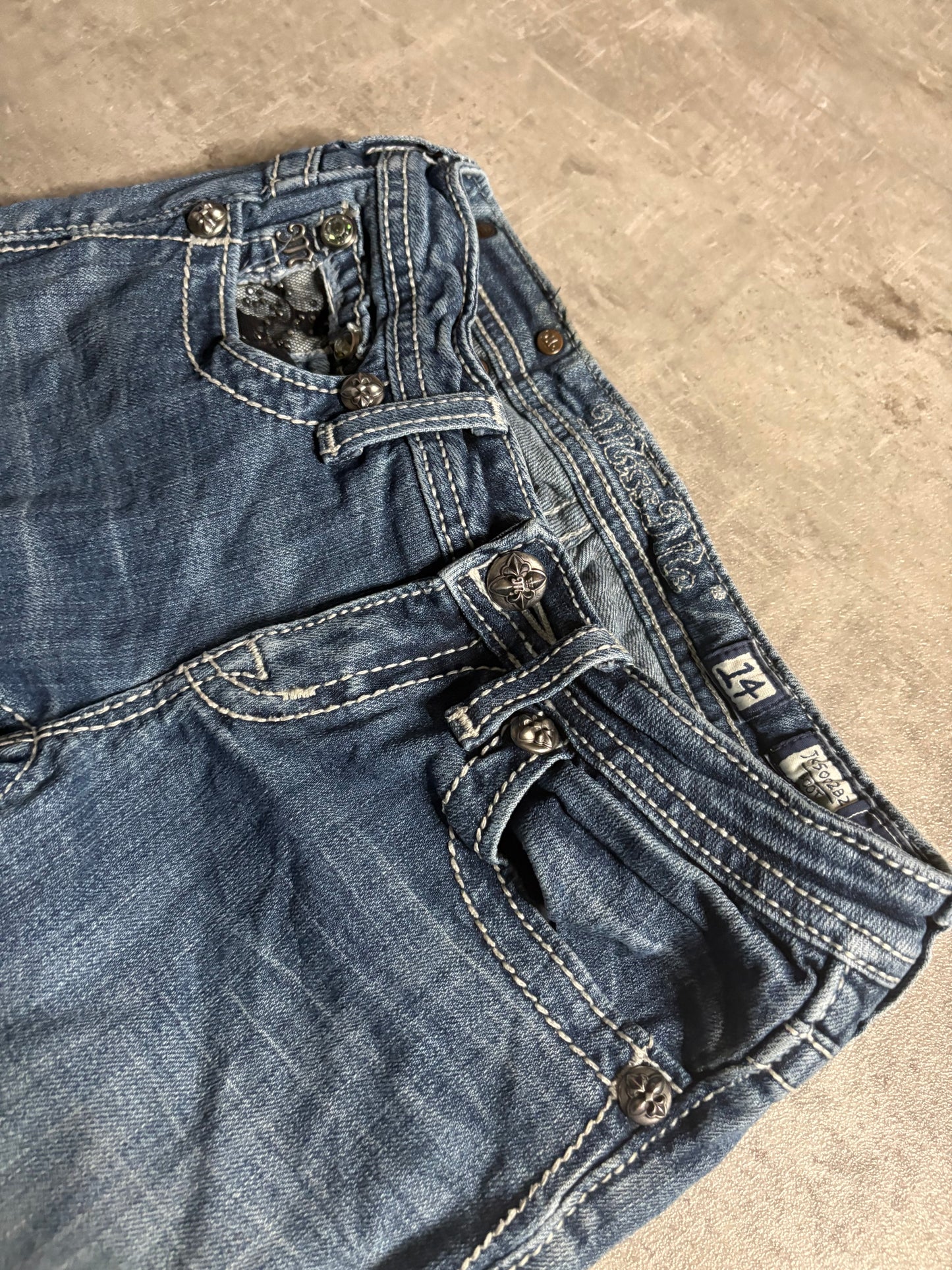 Miss me bootcut jeans / W14