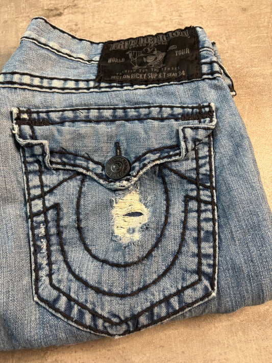 True Religion straight jeans / W36