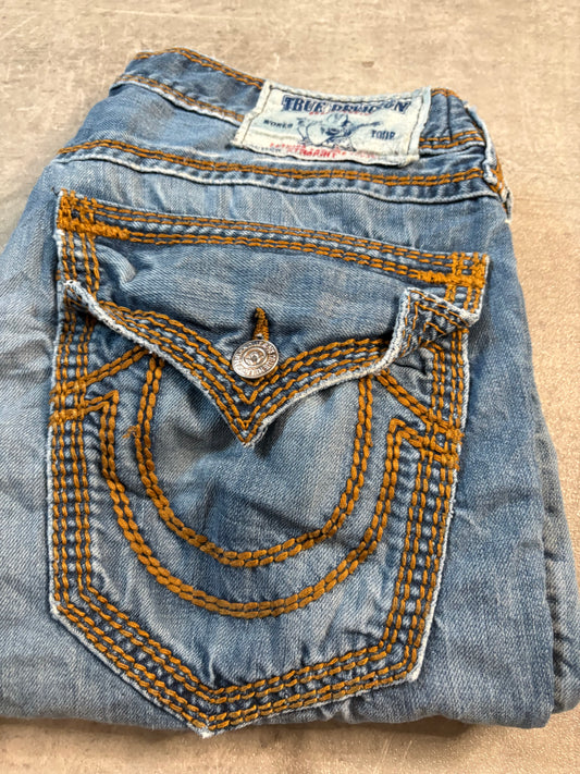 True Religion straight jeans / W33