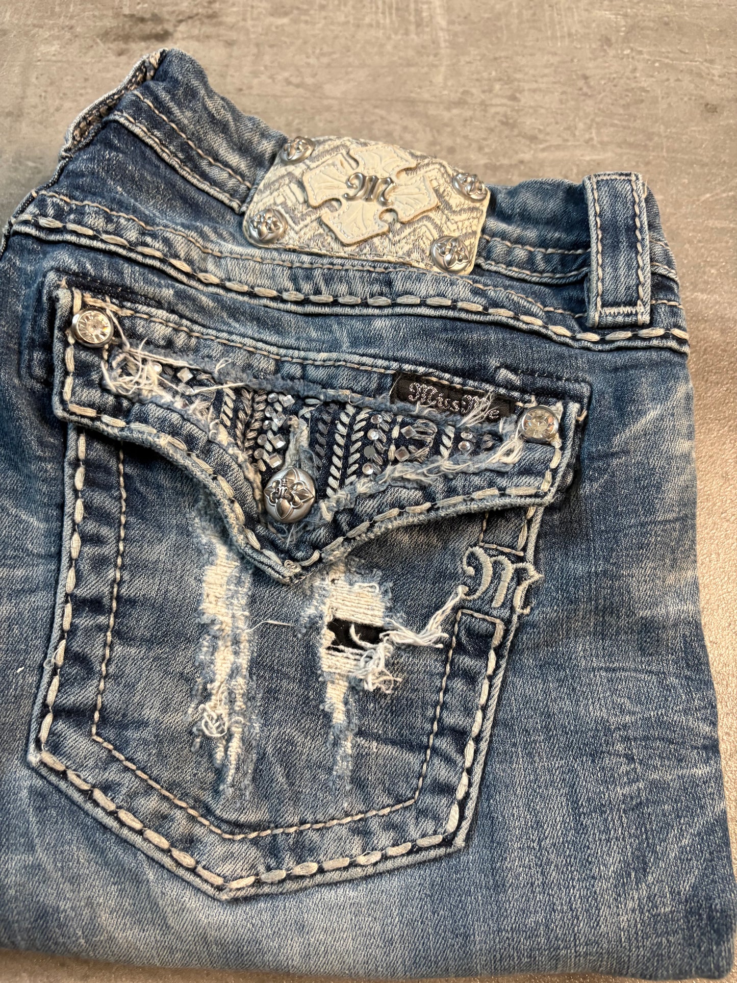 Miss me bootcut jeans / W32