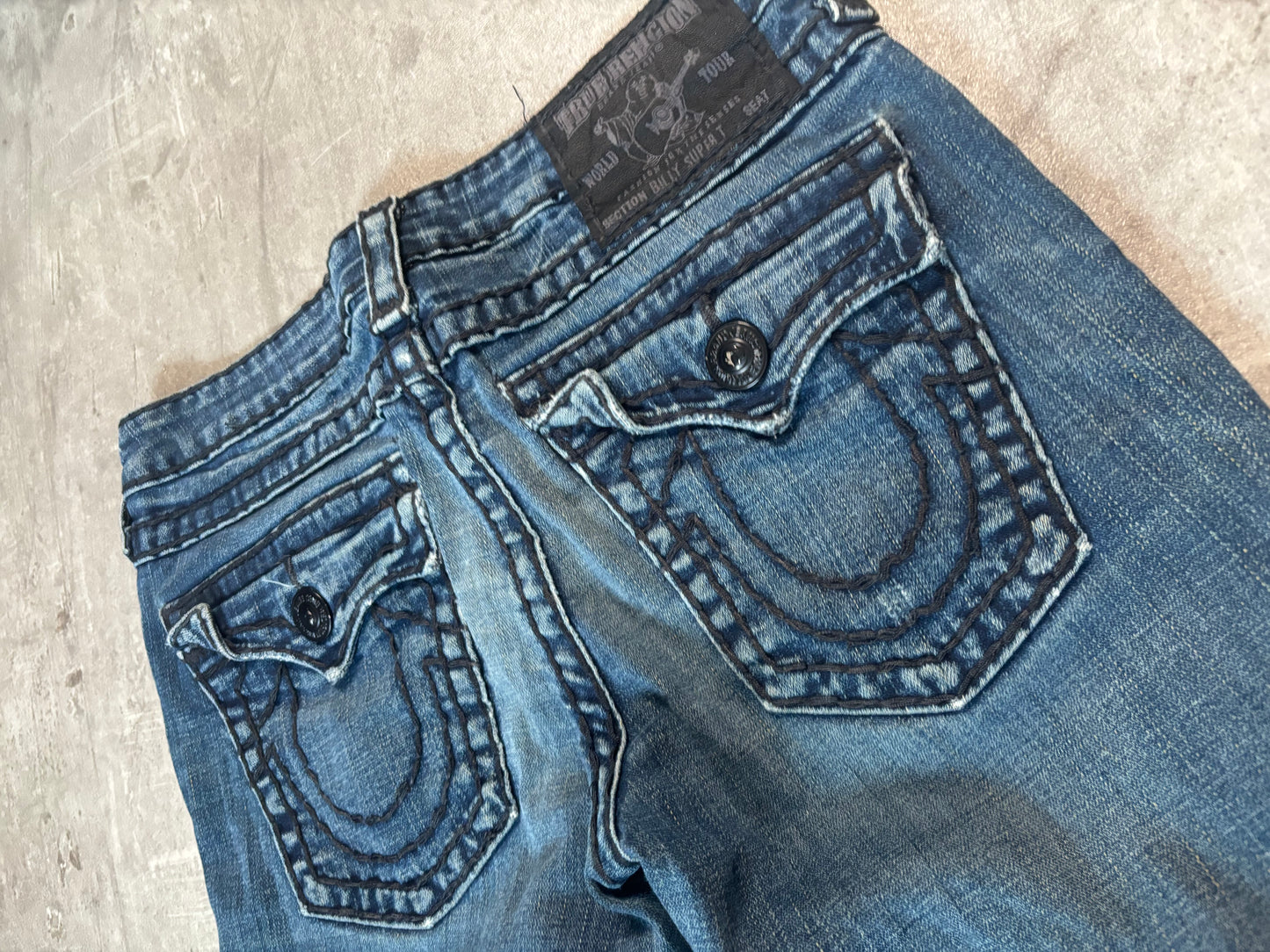 True religion bootcut/straight jeans / W30