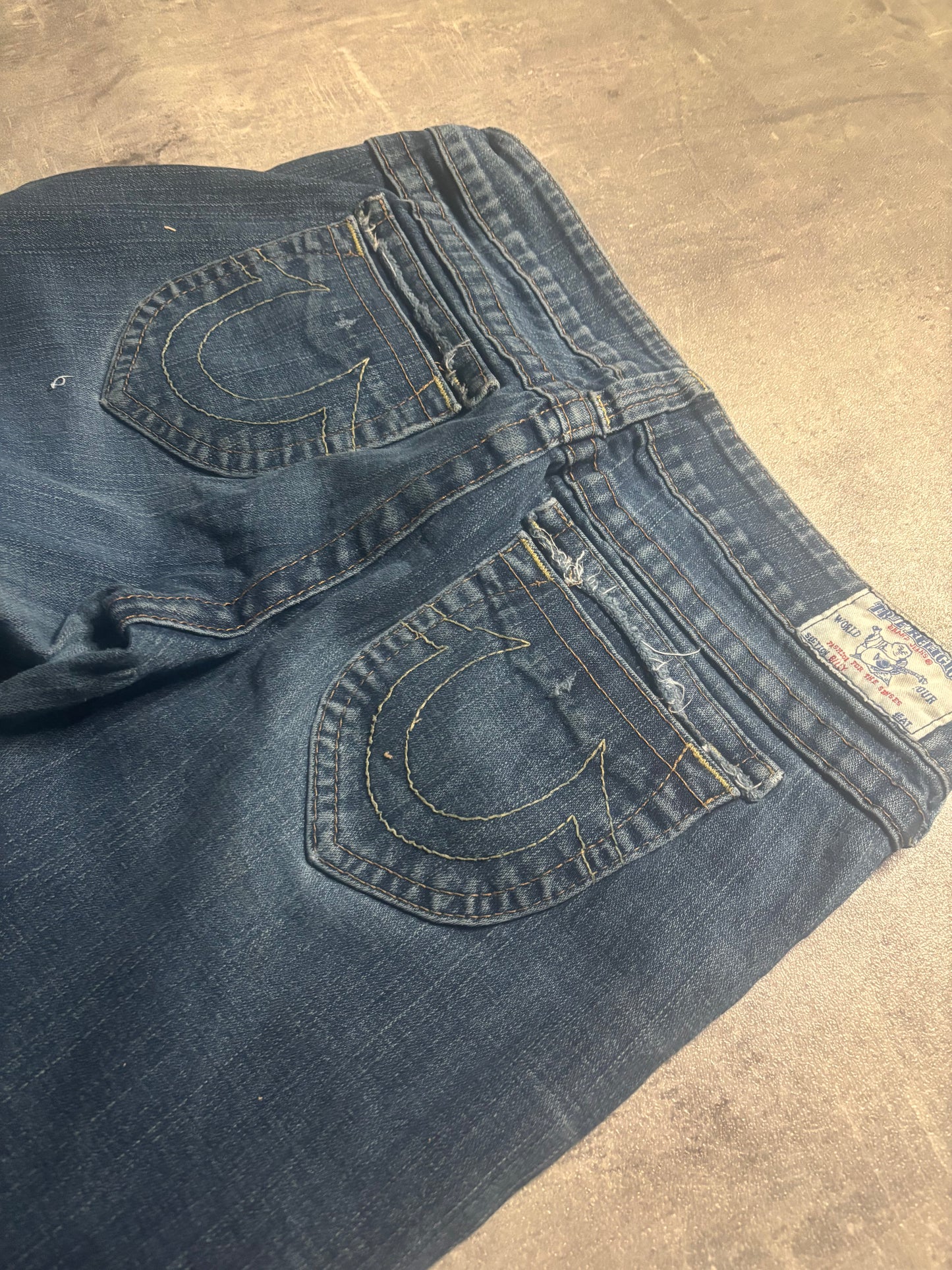True religion bootcut jeans / W32