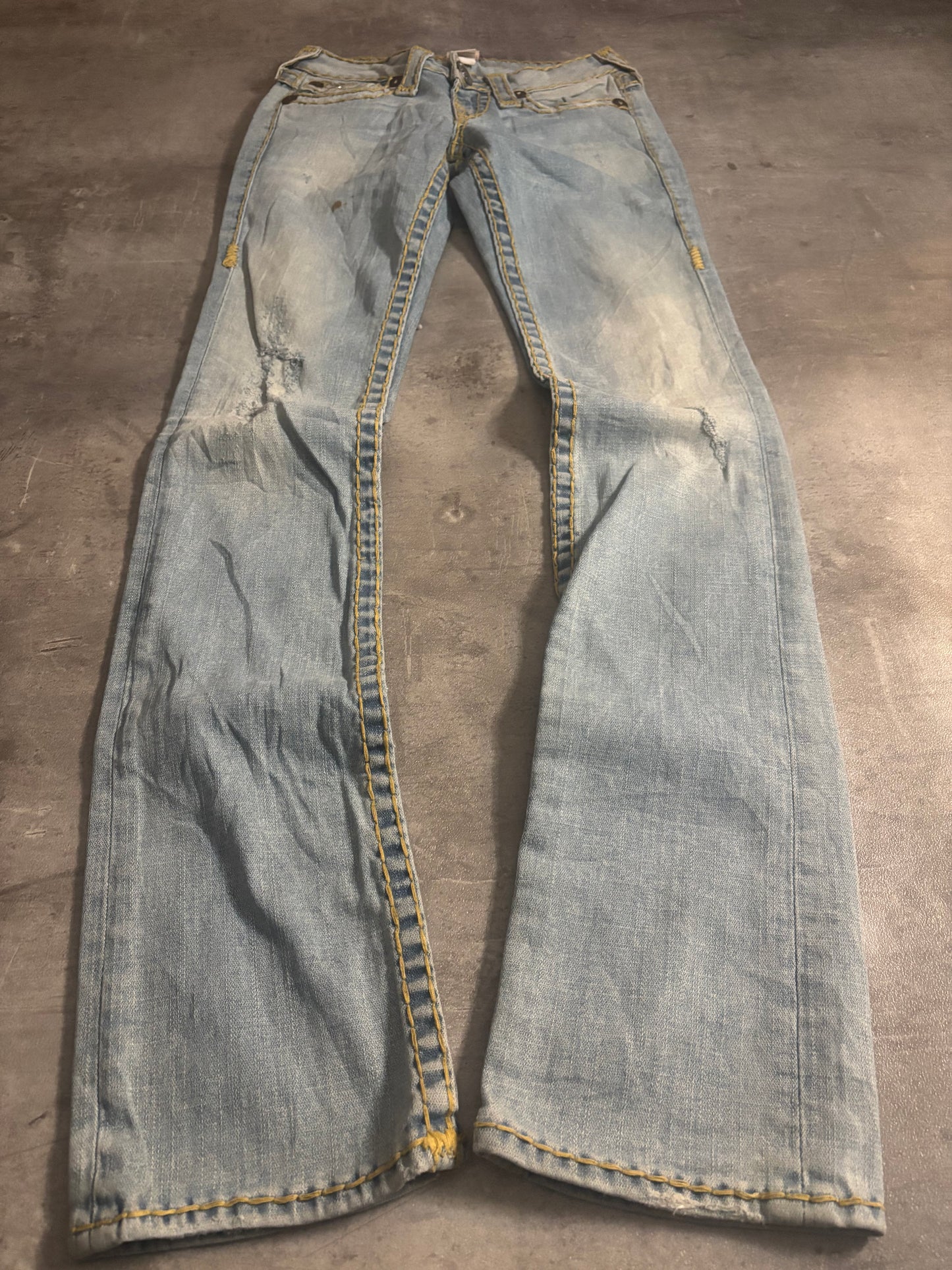 True religion straight jeans / W25 (XS)