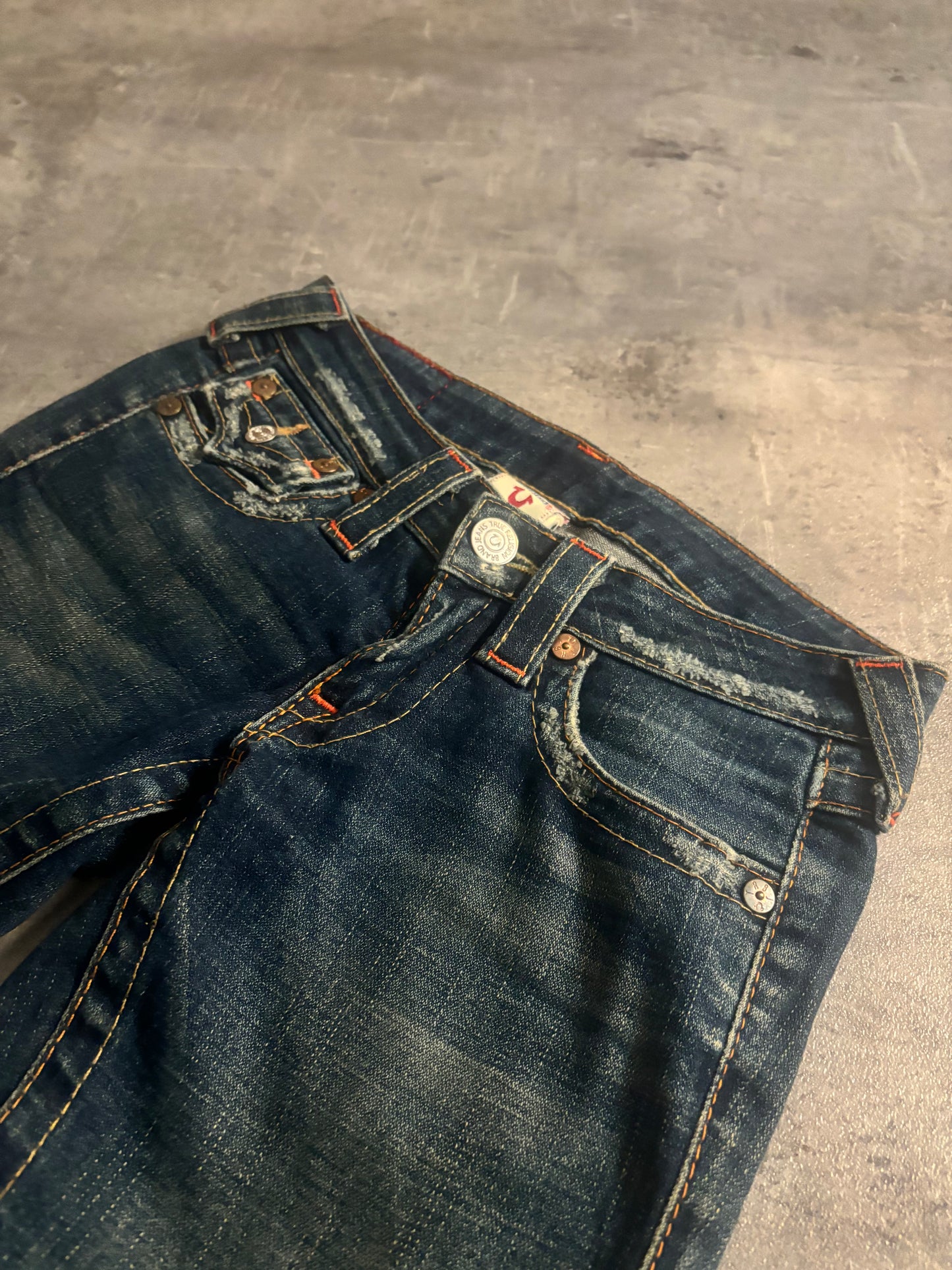 True Religion bootcut jeans / W23