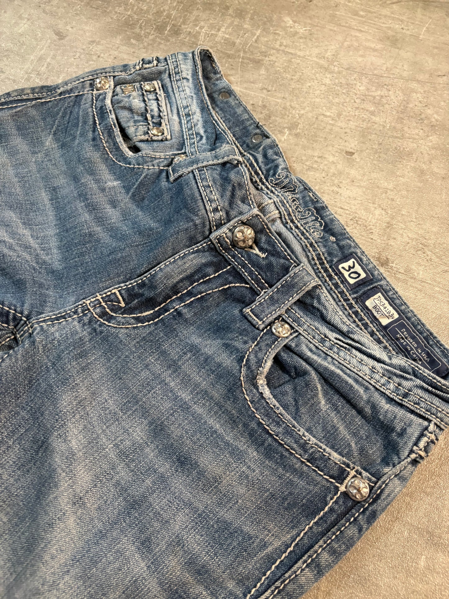 Miss me bootcut jeans / W30