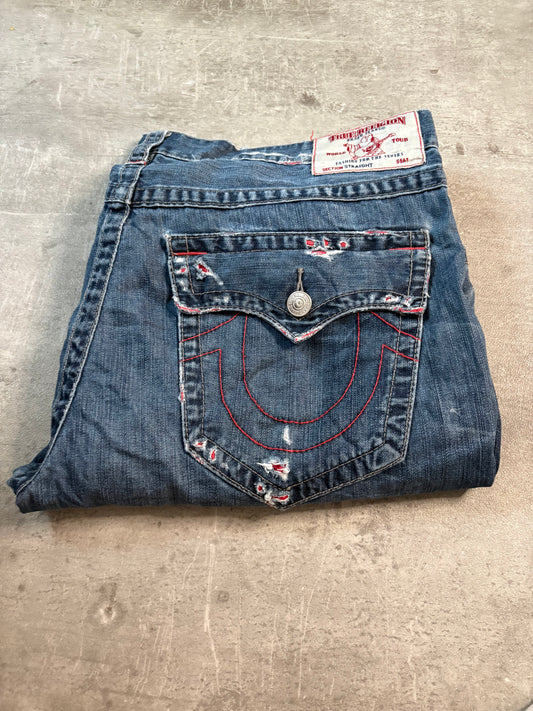 True Religion straight jeans / W40