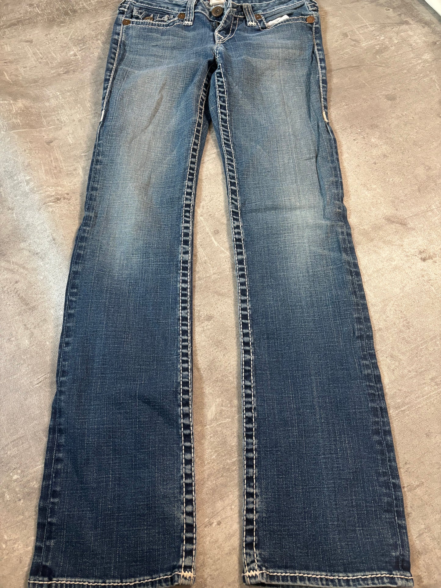 True Religion bootcut/straight jeans / W27
