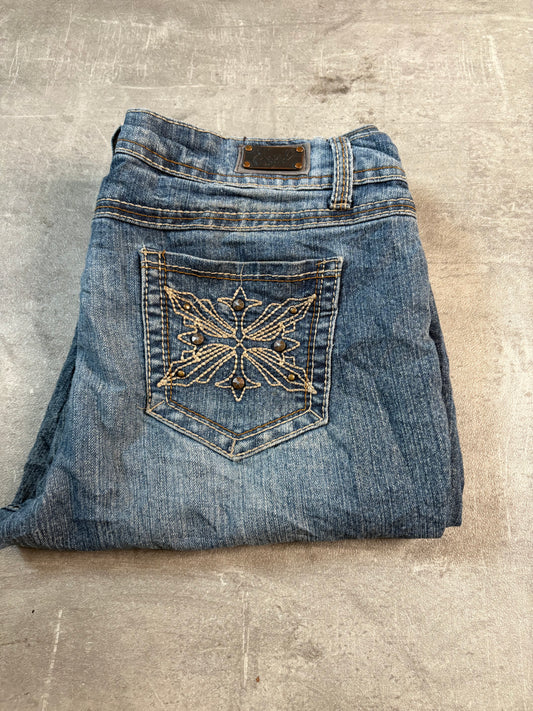 Unbranded bootcut jeans / L