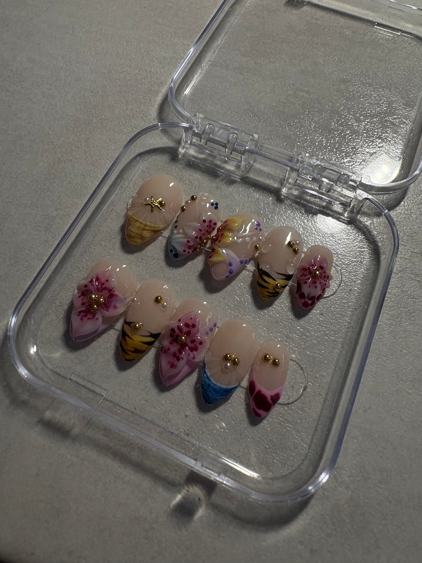 Spring garden | Press on nails