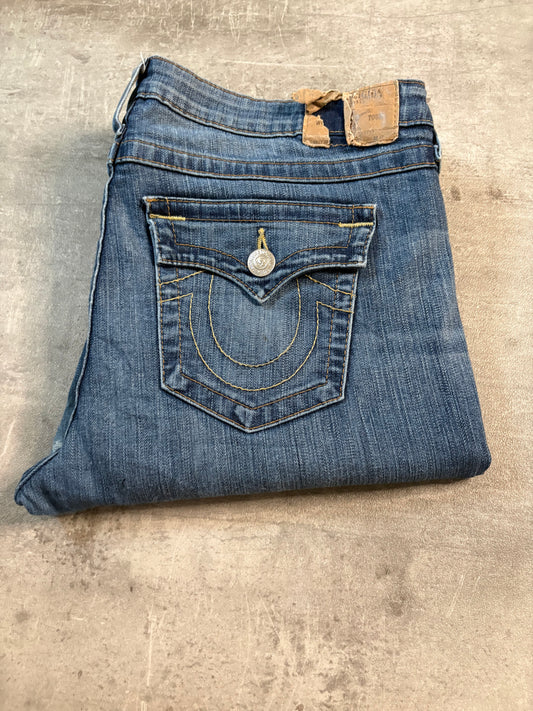 True Religion straight jeans / W34