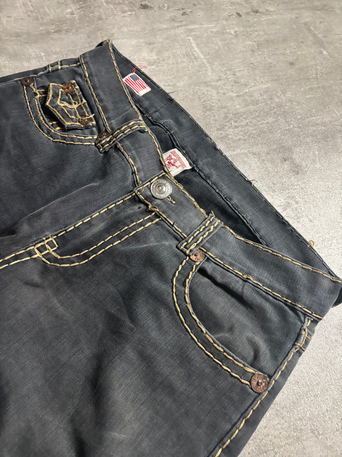 True Religion straight jeans / W34