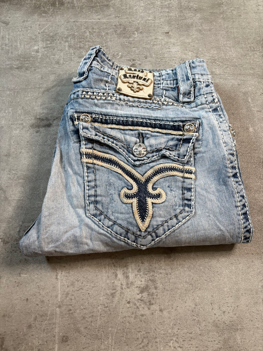 Rock revival straight jeans / W32