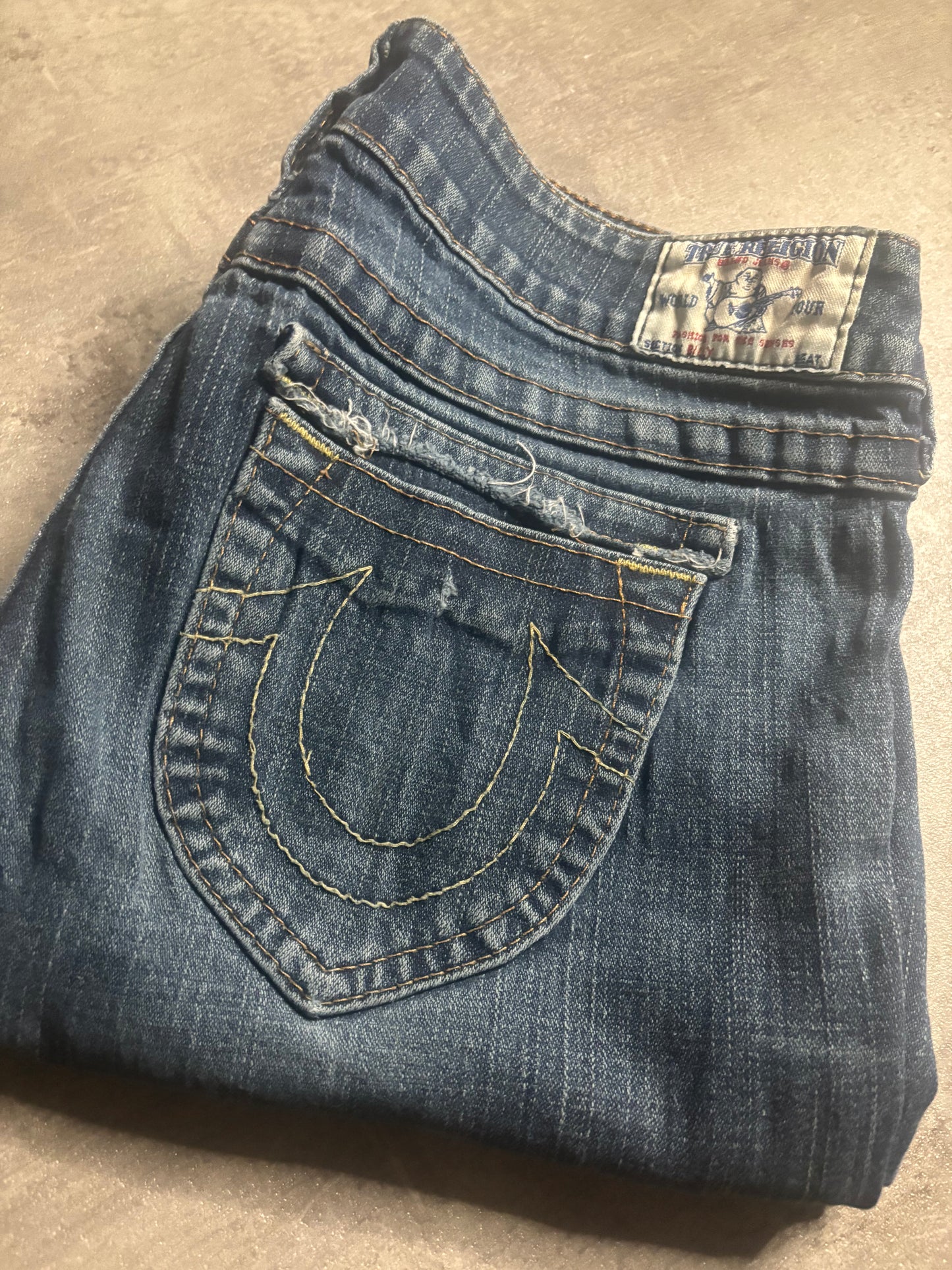 True religion bootcut jeans / W32