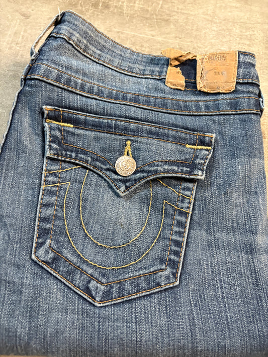 True Religion straight jeans / W34