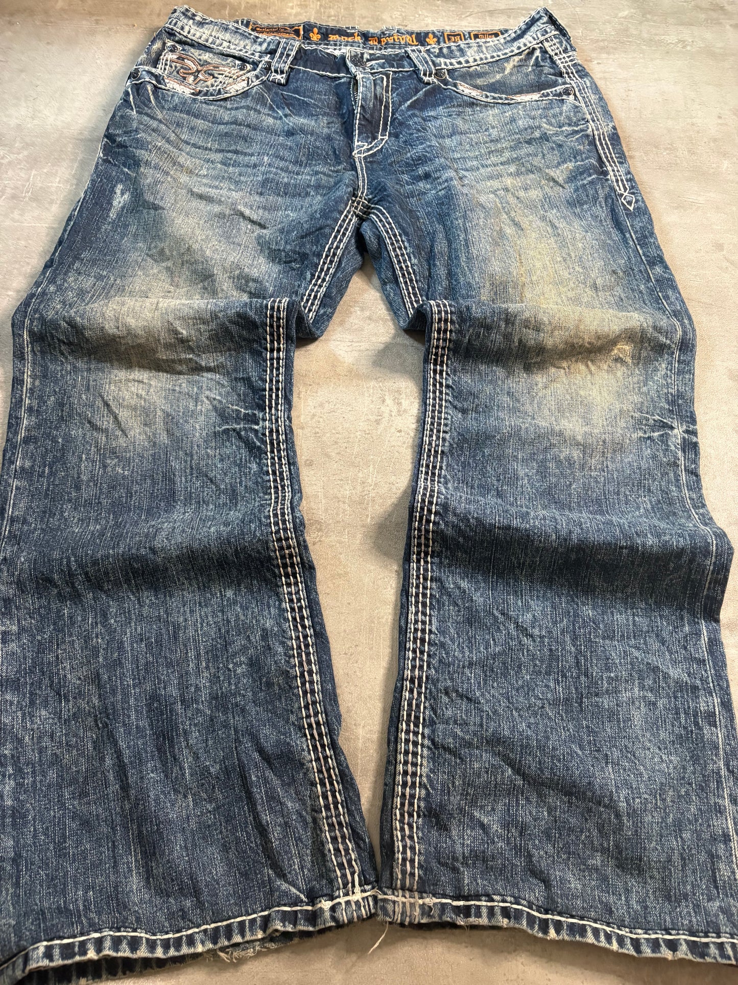Rock Revival straight jeans / W38