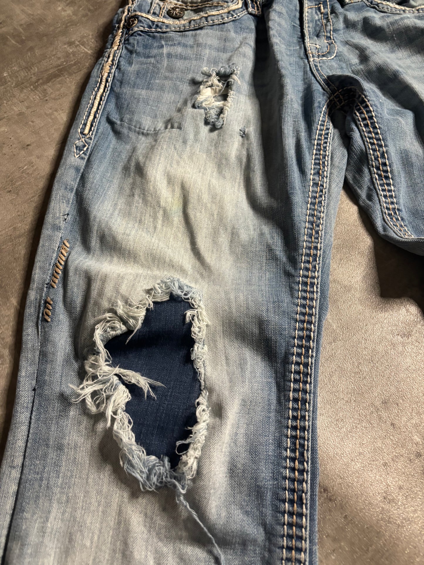 Roch revivial straight jeans w/32