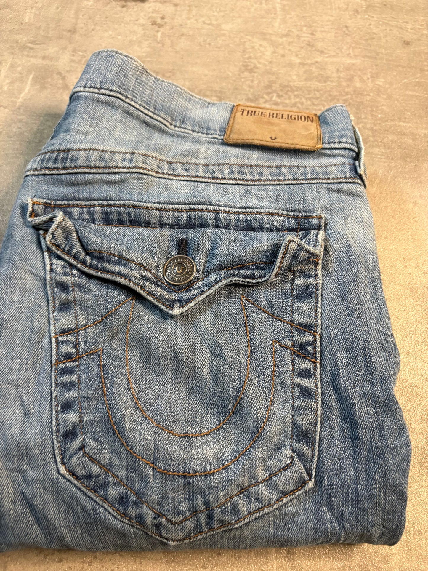 True Religion straight jeans / W34